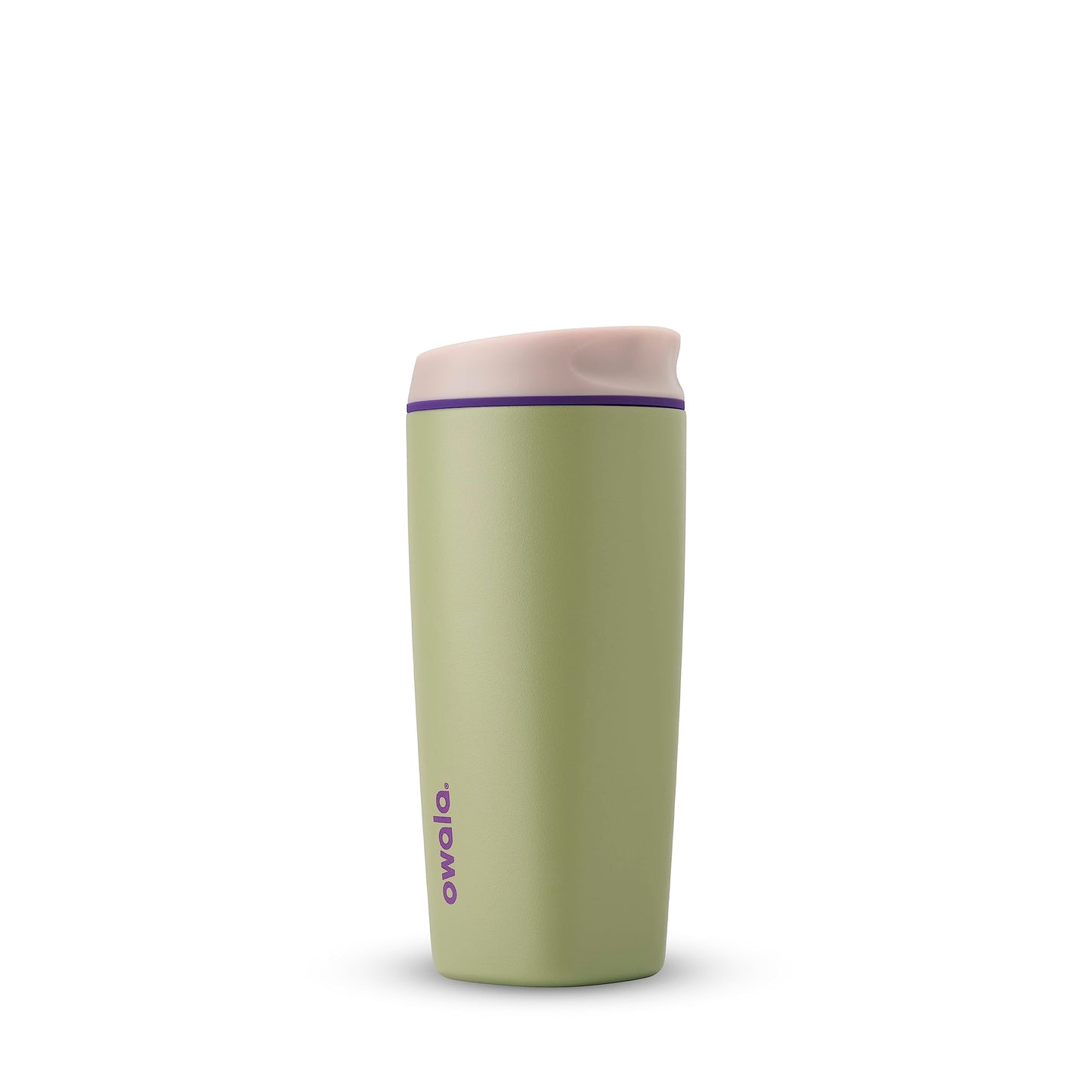 Owala SmoothSip Insulated Stainless Steel Coffee Tumbler, Reusable Iced Coffee Cup, Hot Coffee Travel Mug, BPA Free, 20 oz, Navy (Telescope Tales)