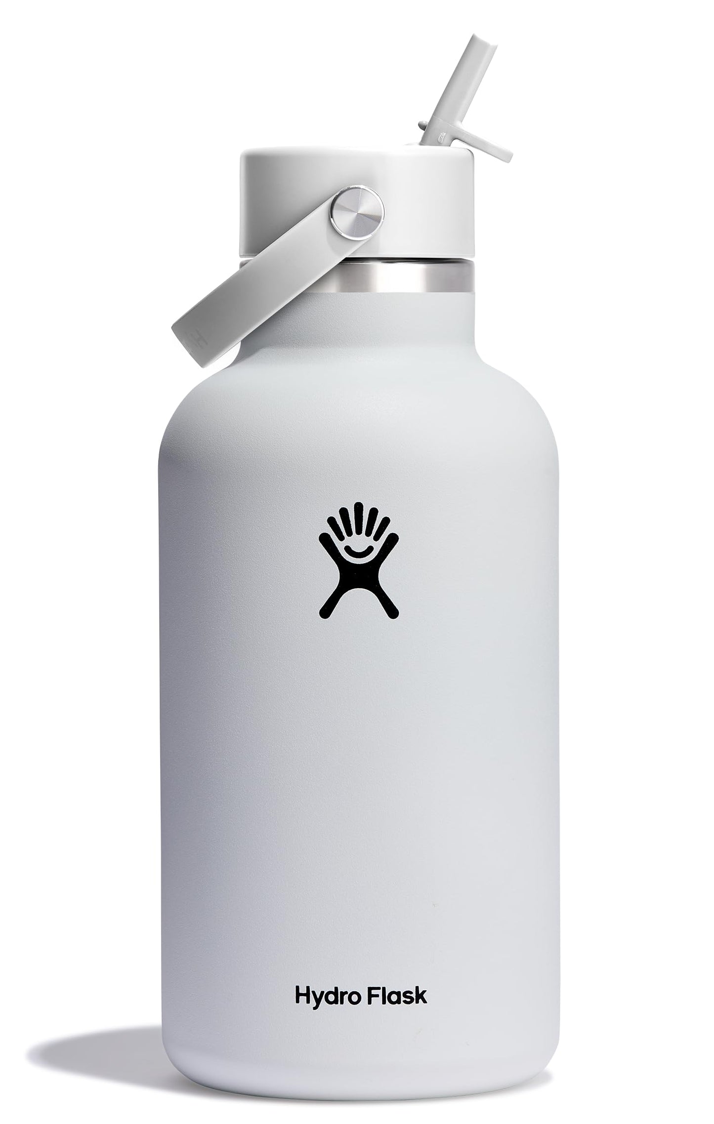 Hydro Flask 32 Oz Wide Flex Straw Cap Bottle - Insulated Stainless Steel - Wide Straw Lid, Non Spill, Leakproof in Jelly Pink