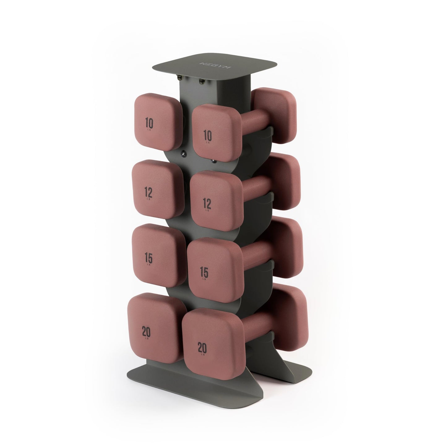SafeGrip Dumbbells, Anti-Slip, Anti-Roll, Thick Handles, Free Weights, Square Dumbbells for Secure Workouts at Home, Weightlifting, and Personal Training