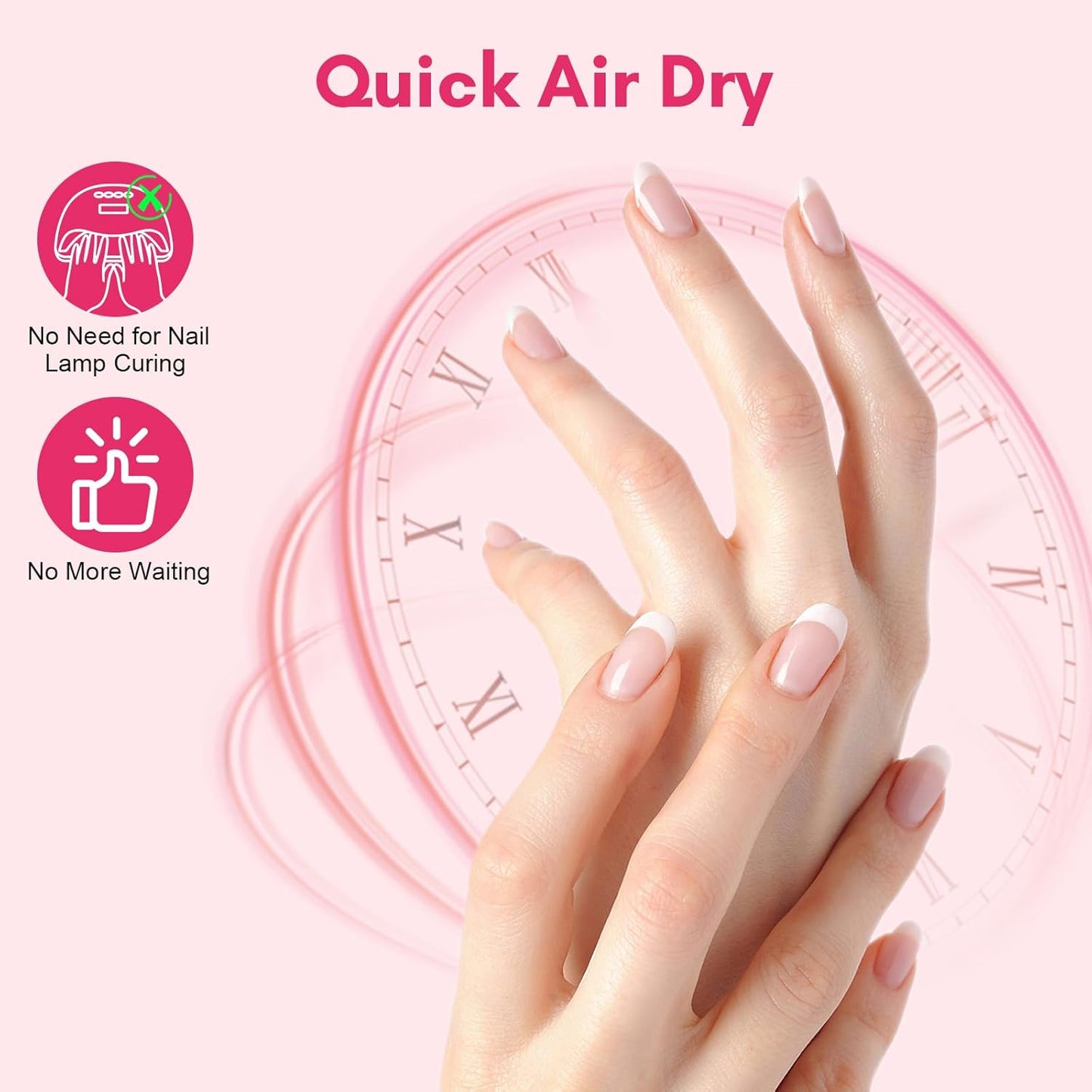 Makartt Super Strong Nail Glue for Press ons: Acrylic Nail Tips-Fake Nails-Salon Quality, Brush On, Quick Dry, Easy Application Durable & Long-Lasting Fast Glue False Nails