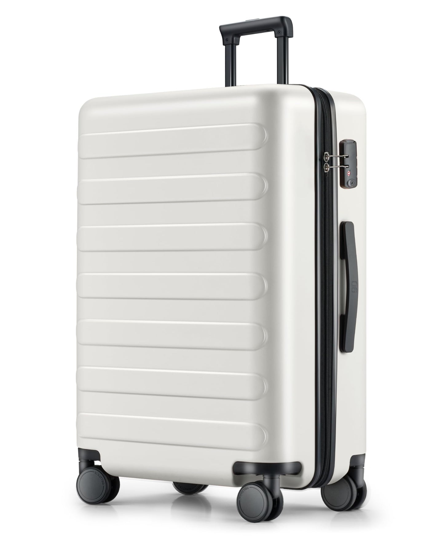 NINETYGO Carry On Luggage 22x14x9 Airline Approved, 20 Inch Luggage with Smooth Spinner Wheels, Lightweight, Hard Shell PC Suitcase Carry-On, Travel Luggage, TSA Approved (Pink, Rhine Basic)