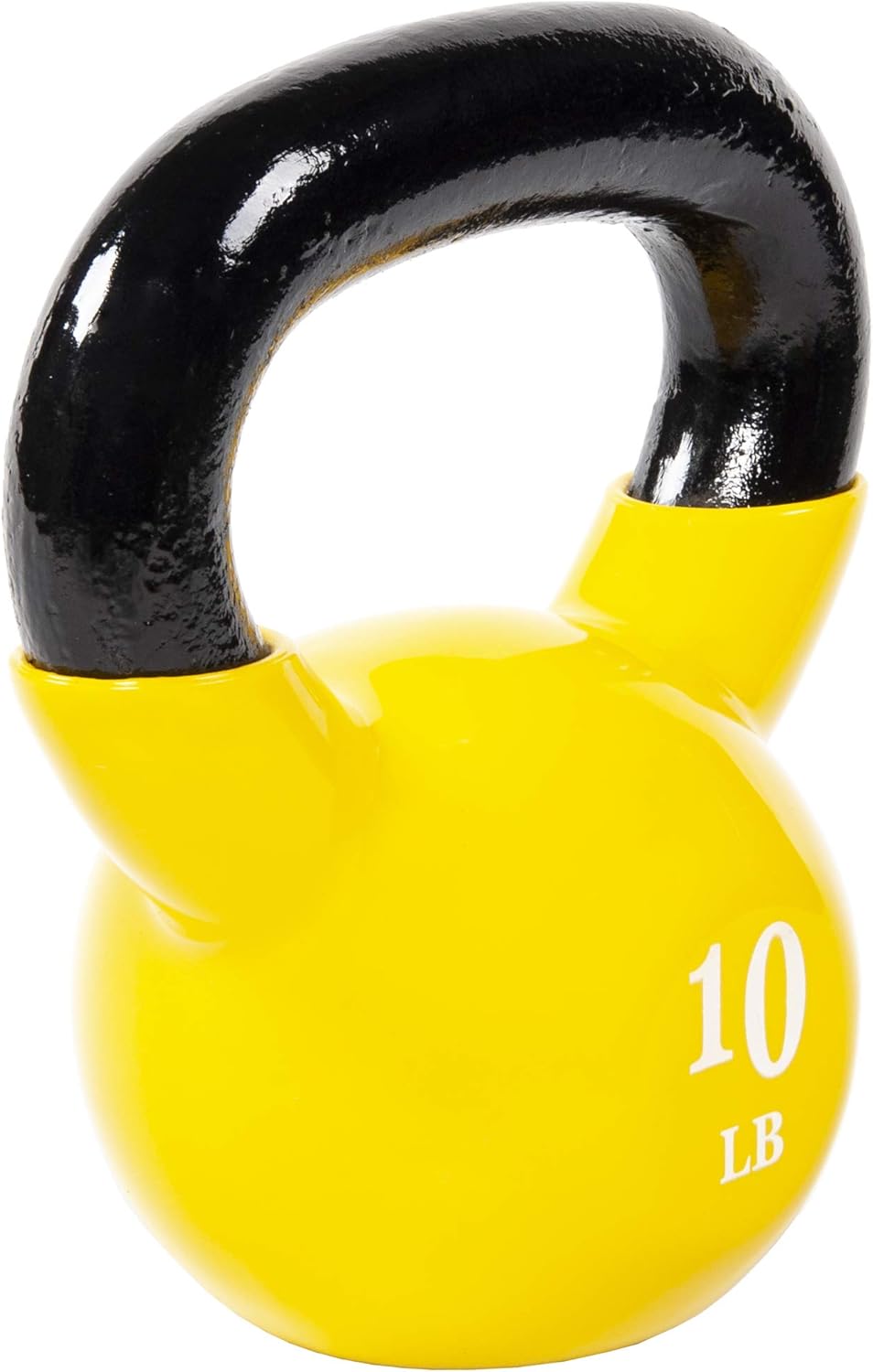 All-Purpose Color Vinyl Coated Kettlebell, 5-50 Pounds