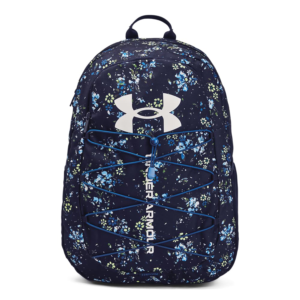Under Armour Unisex-Adult Hustle Sport Backpack , Black (001)/Silver , One Size Fits All