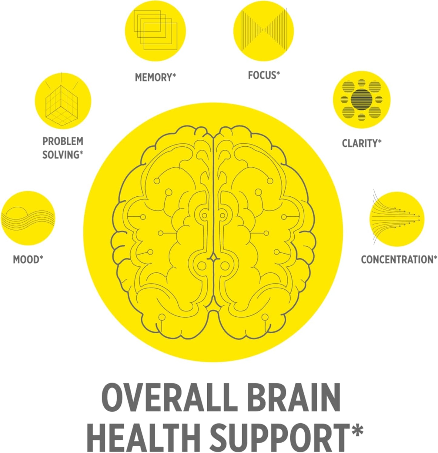 Creatine HCl for Brain Health Capsules – Clinically Tested Support for Memory, Focus, Concentration, Problem-Solving, Clarity, and Mood.* | Made in USA (60 Day Supply)
