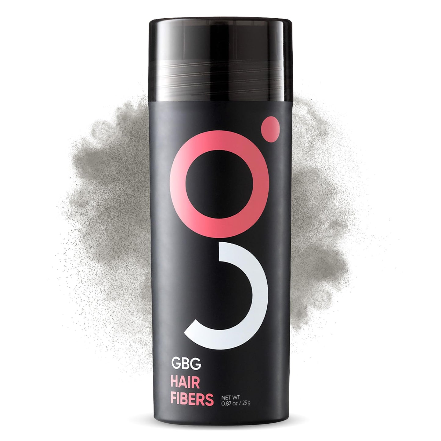 GBG Hair Fibers for Thinning Hair & Bald Spots (Medium Brown) - 25g Bottle - Conceals Hair Loss - Instant Cover Up & Volume in 30 Seconds, Hair Powder for Women & Men - Cruelty Free