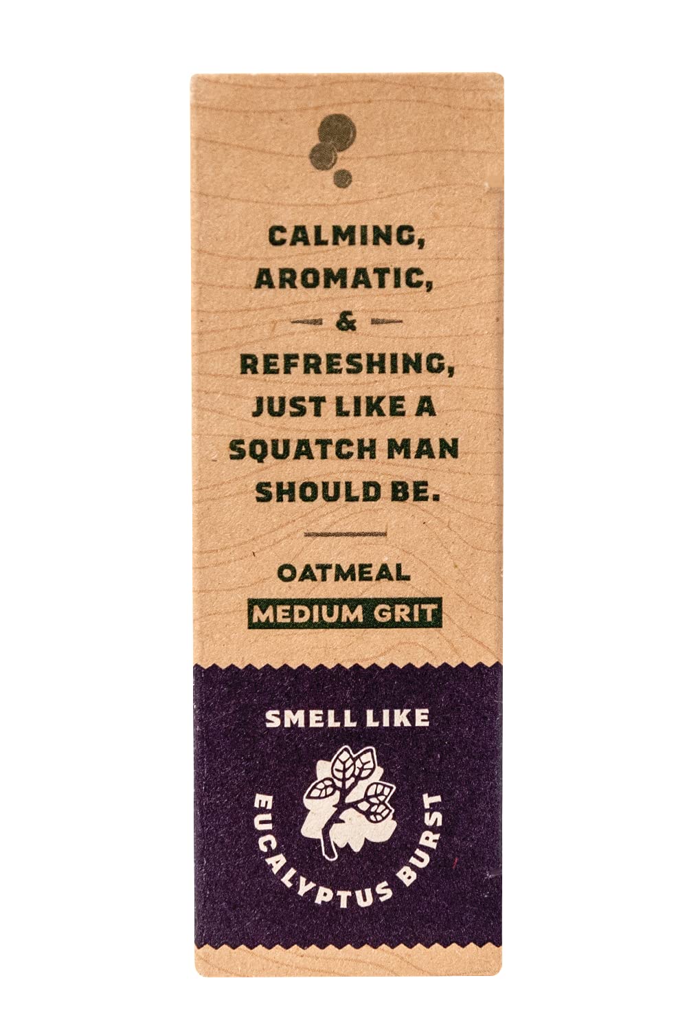 Dr. Squatch All Natural Bar Soap for Men with Medium Grit, Eucalyptus