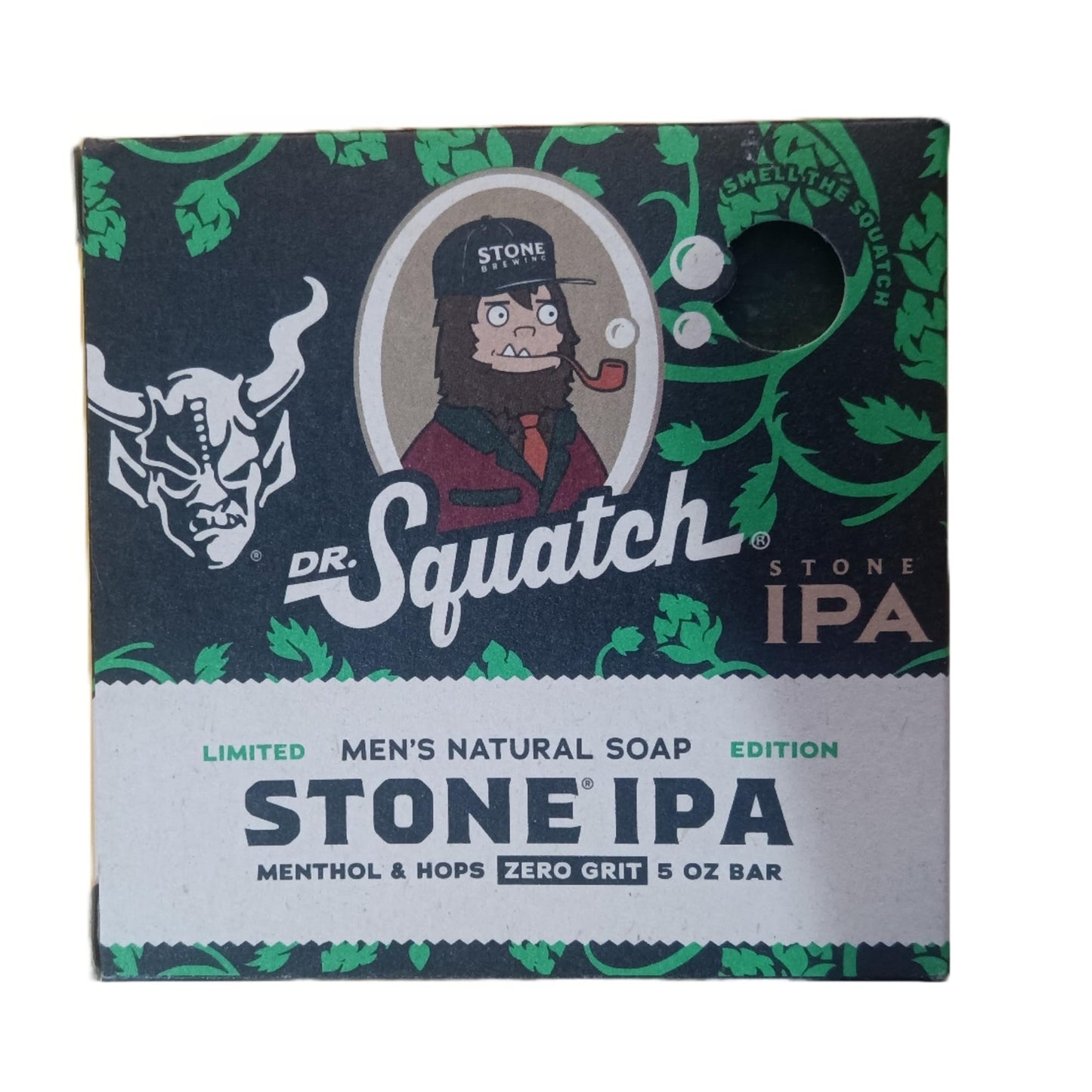 Dr. Squatch All Natural Bar Soap for Men with Zero Grit, Bay Rum