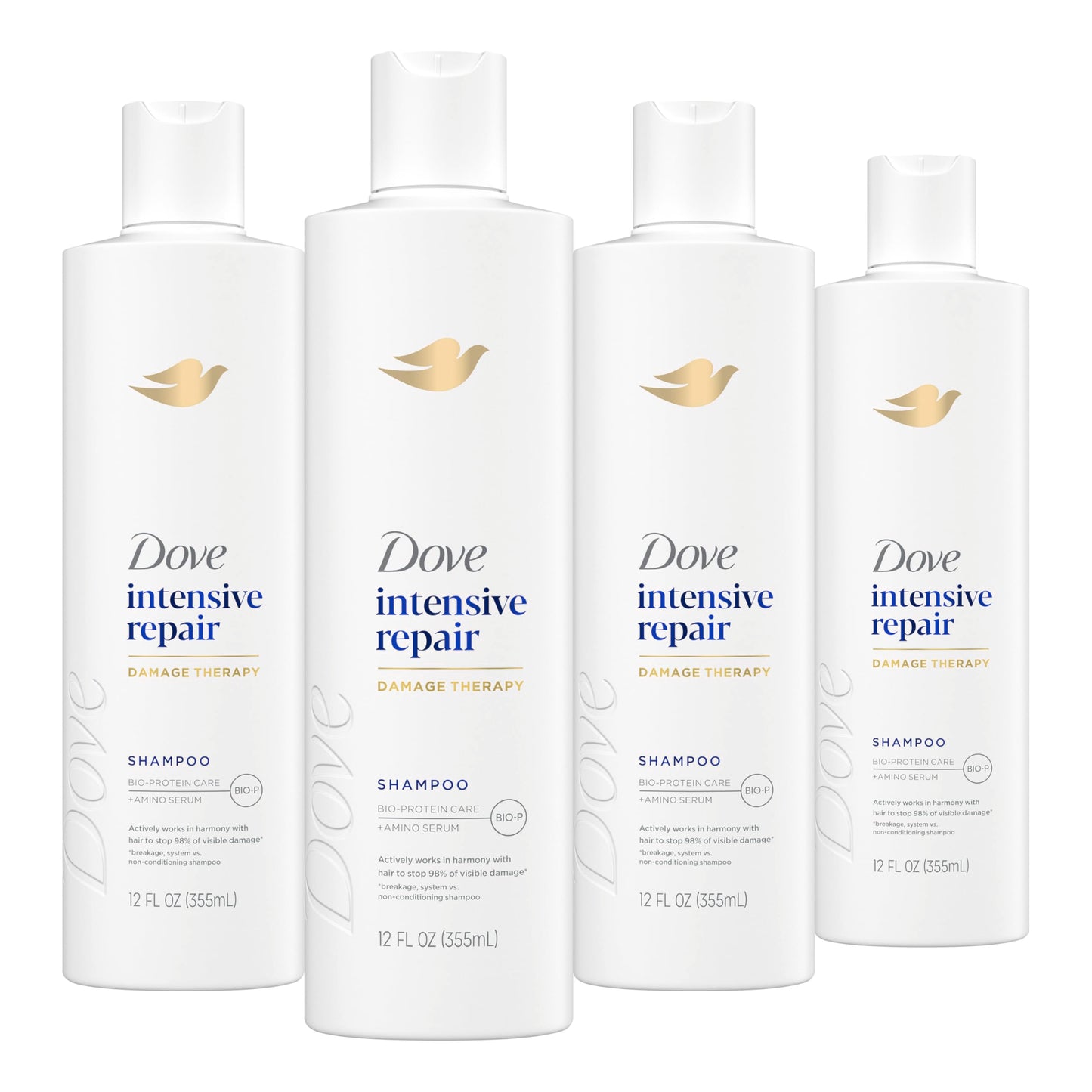 Dove Shampoo Intensive Repair for Damaged Hair with Bio-Protein Care Technology and Amino Serum 28 Fl Oz