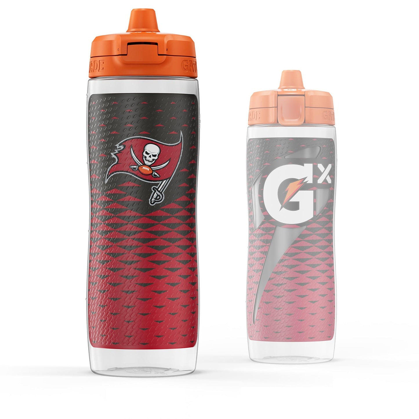 Gatorade Gx NFL Non-Slip Squeeze Bottles, 30 fl oz, Gx Hydration System
