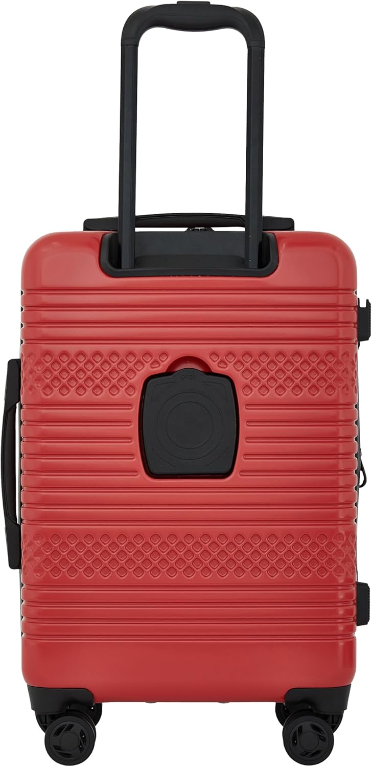 French Connection 5 Piece Mersai Luggage Travel Set, Cayenne