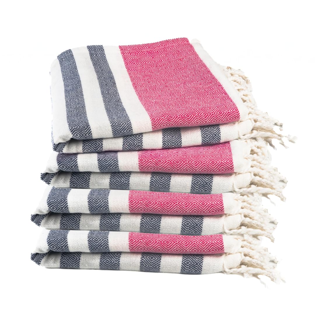 Cotton Turkish Beach Towel Towels Oversized 36"x72" Pool Absorbent Extra Large Quick Dry Sand Travel Towel (Beige, 4 Pack)