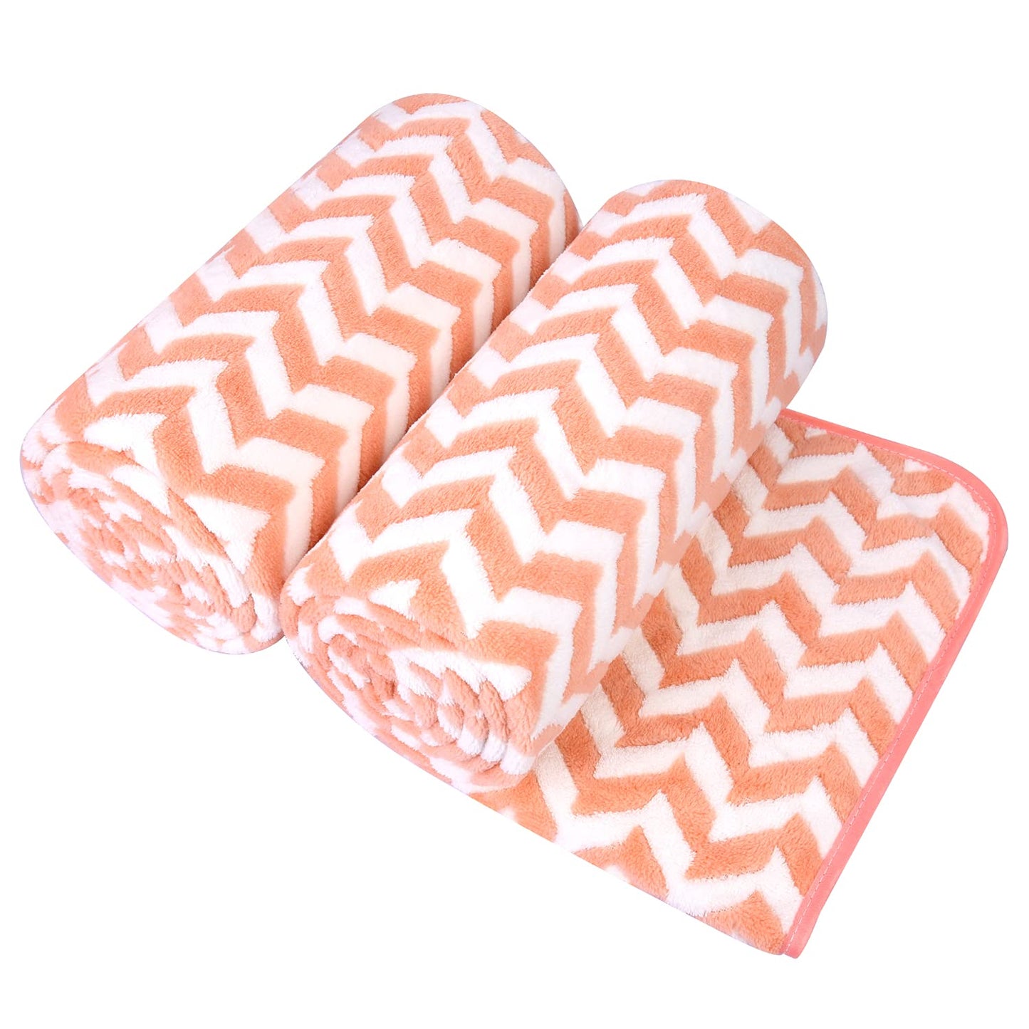 JML Microfiber Bath Towels, Oversized, Ultra Soft, Super Absorbent and Fast Drying, No Fading Large Bathroom Towel Set for Sport, Travel, Fitness, SPA and Yoga (Coral Fleece - Blue, 30 in x 60 in)