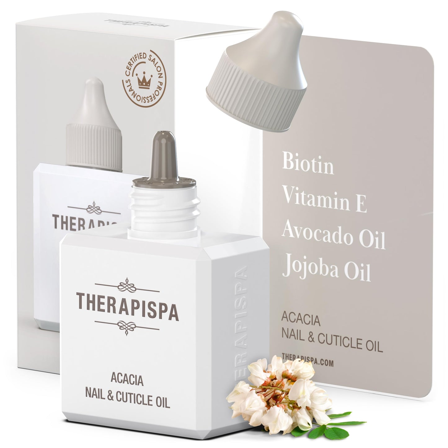 Nail & Cuticle Oil with Avocado, Jojoba, Biotin & Vitamin E – Nourishes Cuticles, Strengthens Nails & Supports Nail Growth (Lavender, 2.0 fl oz)