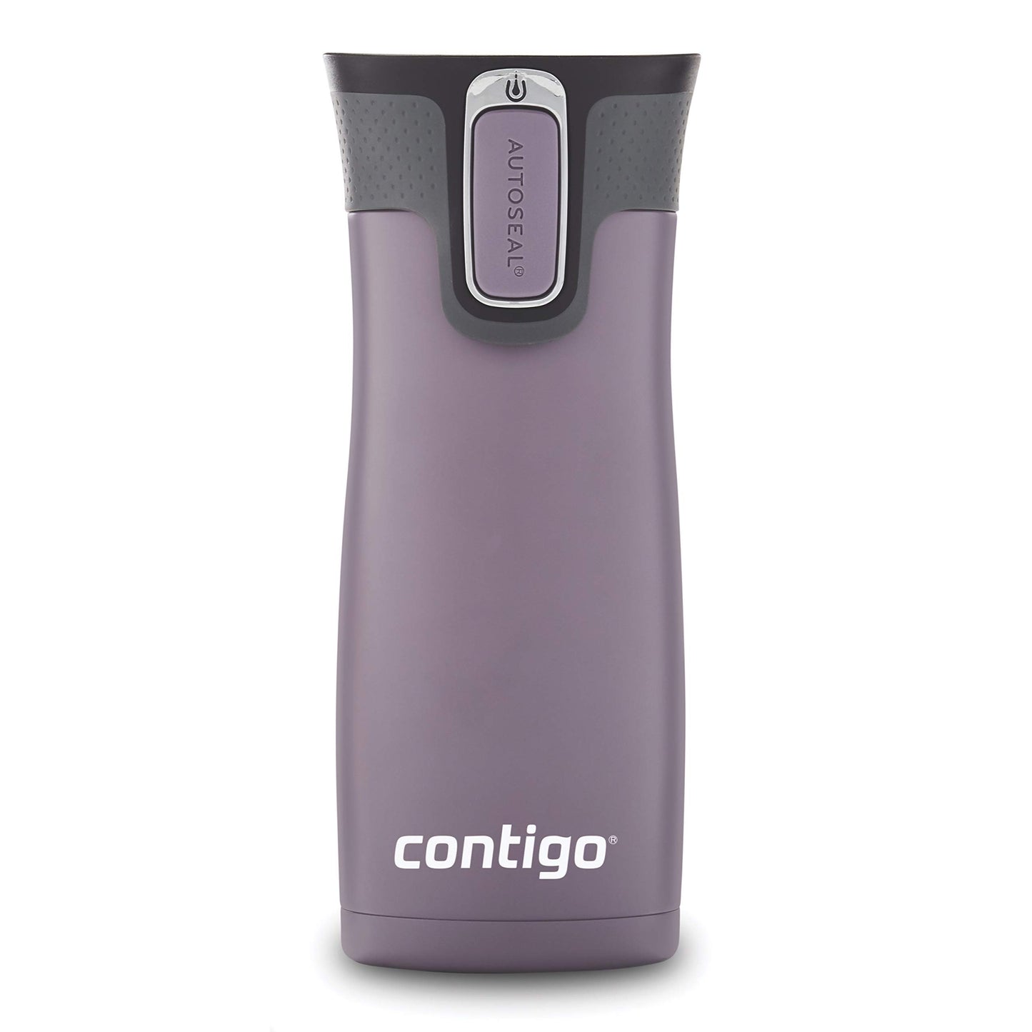 Contigo West Loop Stainless Steel Travel Mug with AUTOSEAL Lid, 16oz., Stainless Steel/Black
