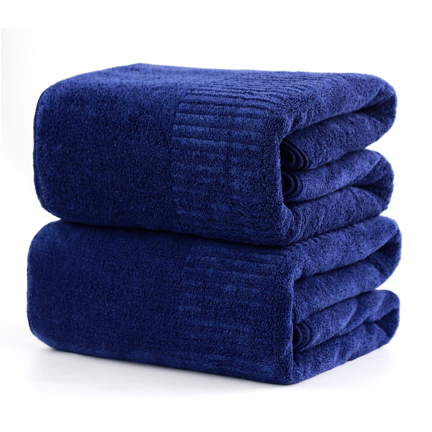 Bath Towels 4 Pack Large Bathroom Bamboo Viscose Towels 35” x 63” Plush Soft Bath Towel for Shower Extra Absorbent Jumbo Bath Sheet - Multipurpose Use as Sports, Travel, Fitness, Yoga (Purple)