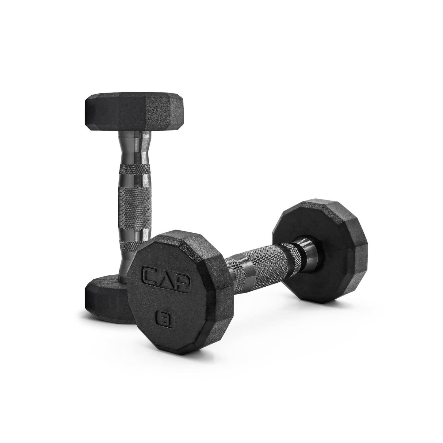 CAP Barbell Coated Dumbbell Weight | Multiple Options Pairs & Sets