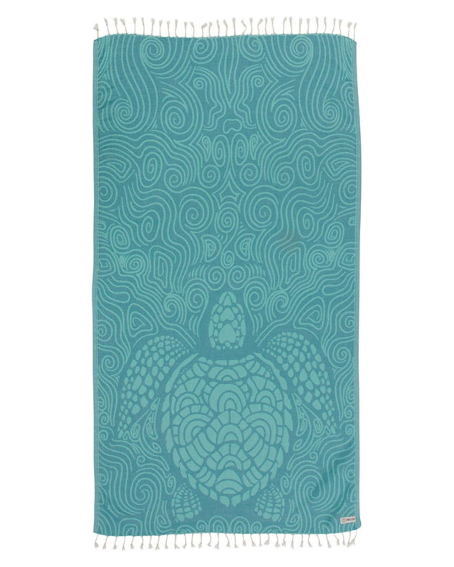 Sand Cloud Turkish Beach Towel - Sand Free - 100% Organic Turkish Cotton Yarn - Quick Dry Towel for Beach, Picnic, Blanket or Bath Towel - As Seen on Shark Tank - Marine Life (Whale Shark)