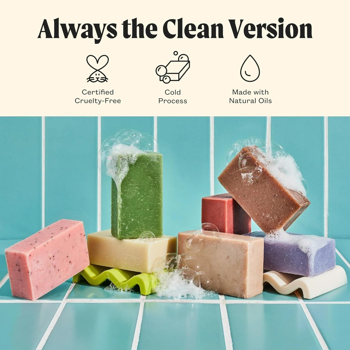 Jukebox Watermelon Disco Natural Bar Soap for Women Bathroom and Bath Soap, 4.5 oz (Mango)