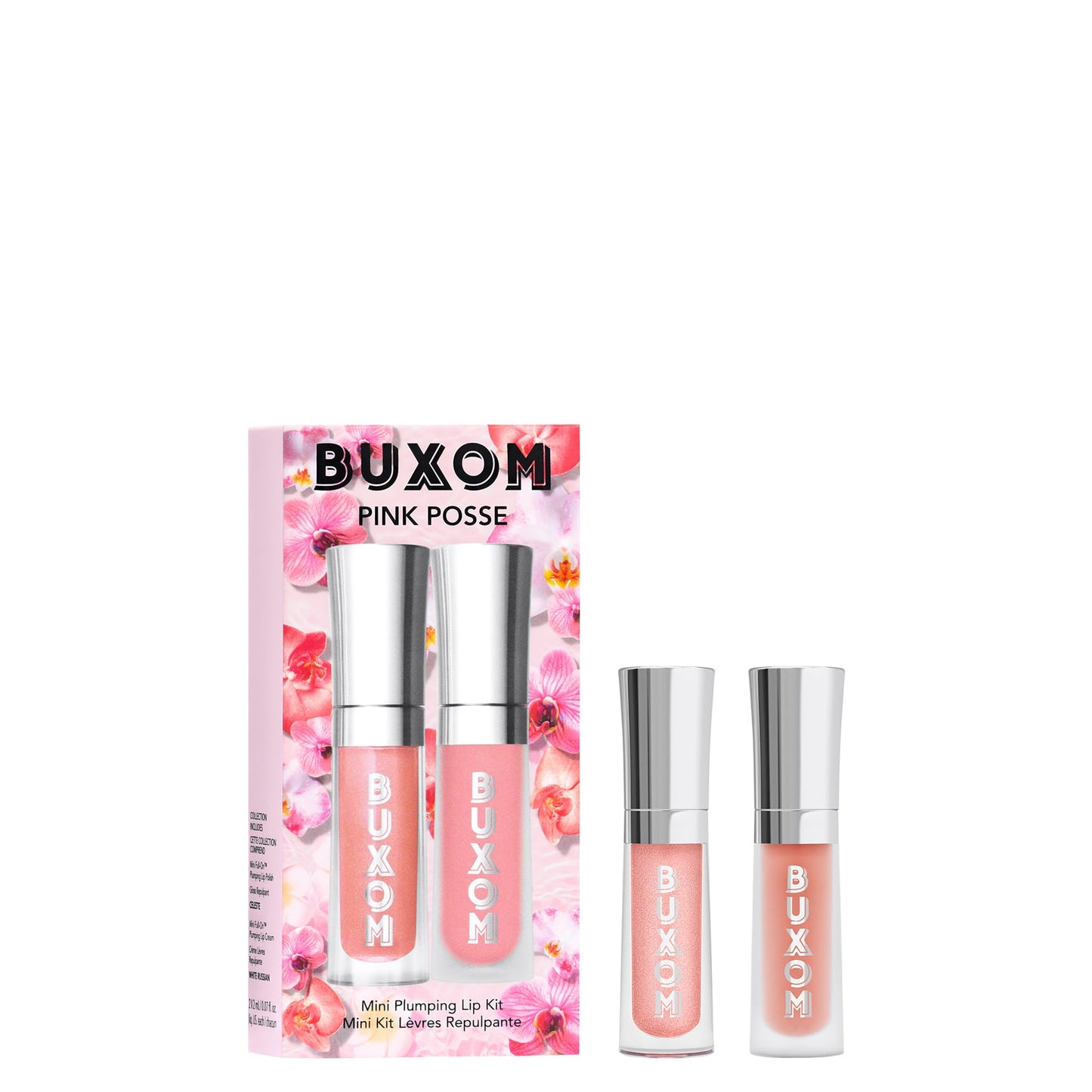 BUXOM Full-On Plumping Lip Cream, Hydrating Lip Plumper Gloss with Peptides & Hyaluronic Acid, High-Shine Tinted Formula for Fuller, Softer Lips, Cruelty-Free
