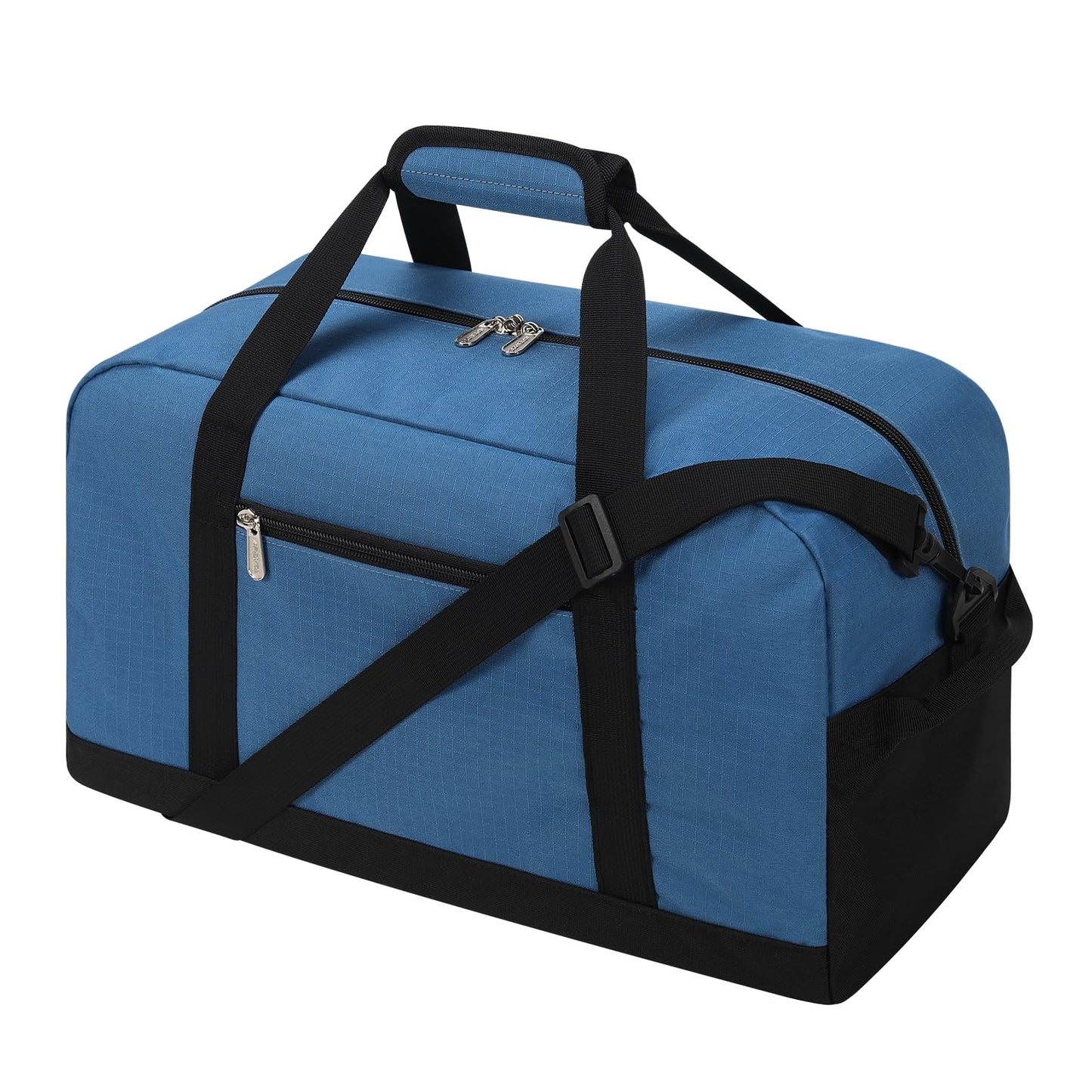 Small Gym Bag Carry On Bag - 12 in Mini Duffle Bag Lightweight for Overnight Travel(Black)