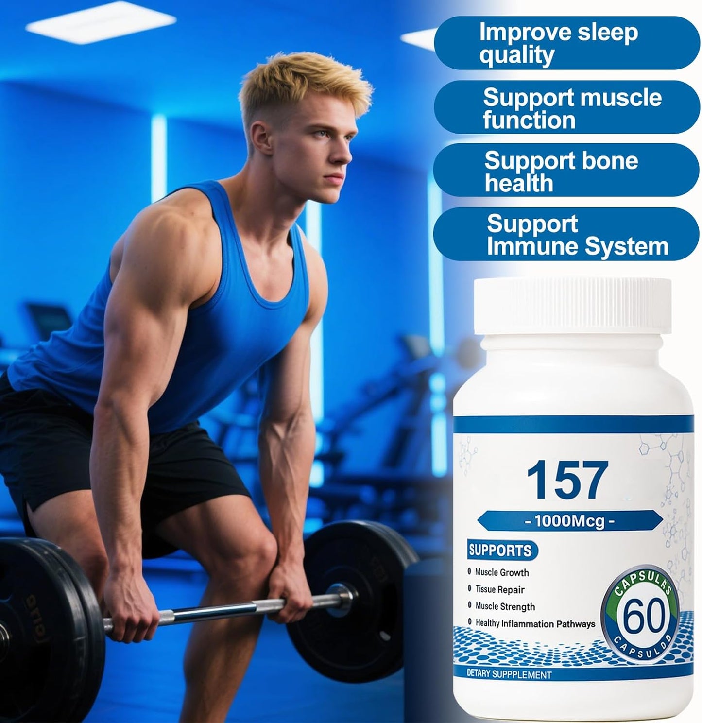 157 Capsules 1000 Mg, Non-GMO, Gluten-Free, 120 Capsules