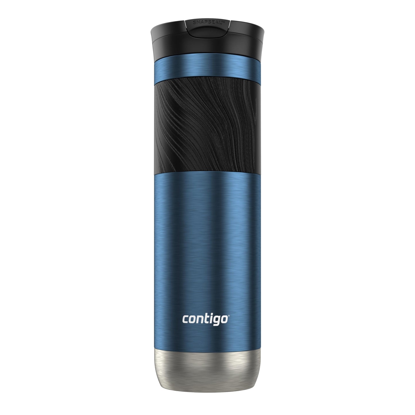 Contigo Byron Vacuum-Insulated Stainless Steel Travel Mug, 20oz - Leak-Proof Lid, BPA-Free, Blue Corn - Perfect Reusable Cup for Coffee or Water; hot and cold beverage holder