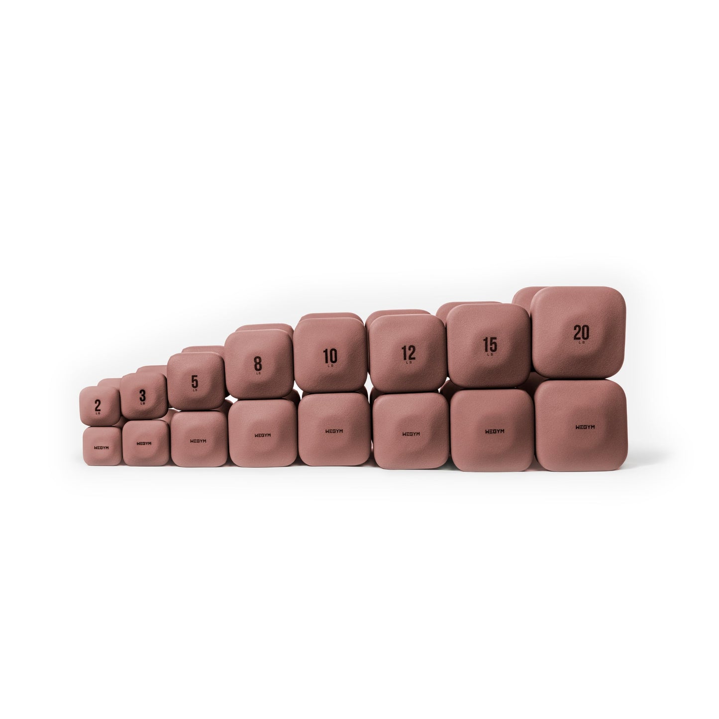 SafeGrip Dumbbells, Anti-Slip, Anti-Roll, Thick Handles, Free Weights, Square Dumbbells for Secure Workouts at Home, Weightlifting, and Personal Training