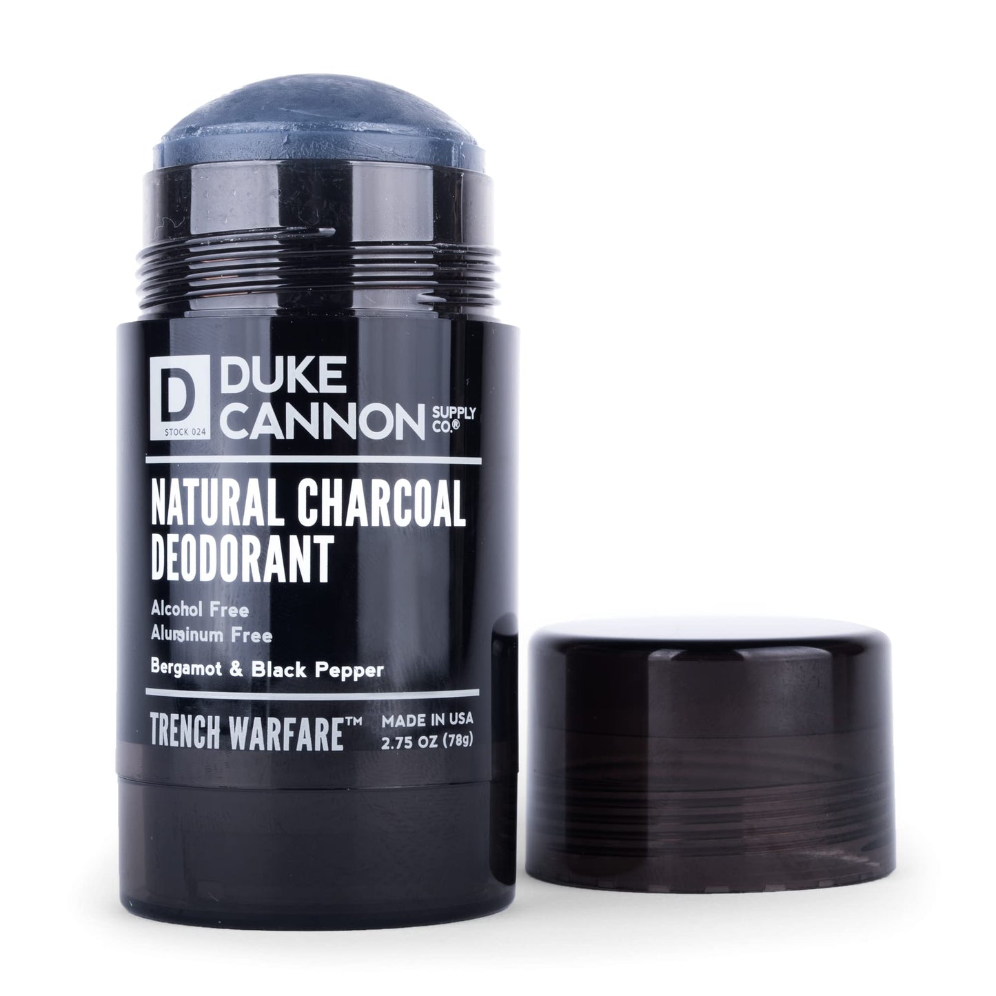 Duke Cannon Supply Co. Aluminum-Free Deodorant for Men 3 oz. Midnight Swim, 2 Pack - Unique Masculine Scent, Odor Control & Soothe Skin
