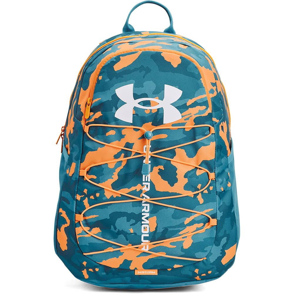 Under Armour Unisex-Adult Hustle Sport Backpack , Black (001)/Silver , One Size Fits All