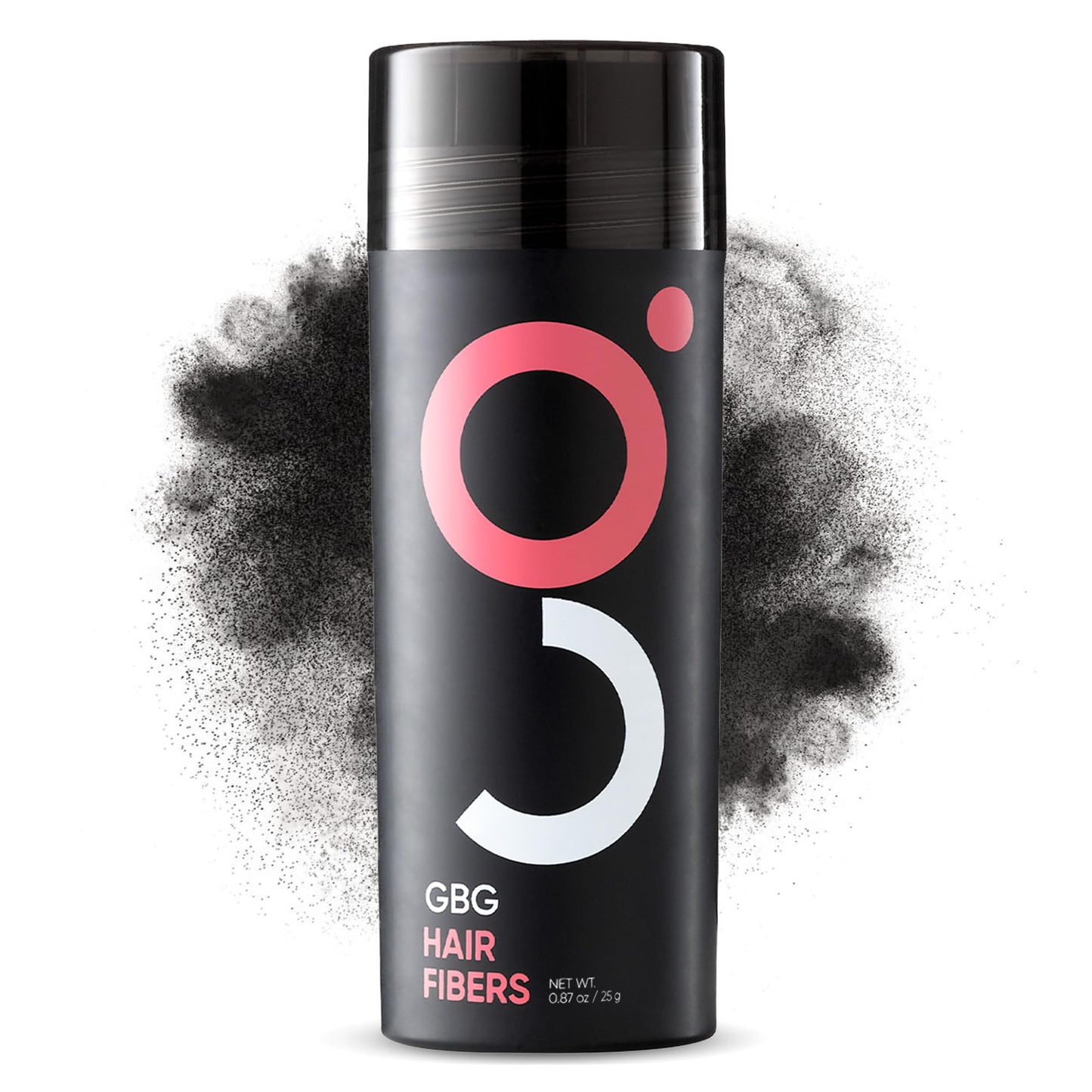 GBG Hair Fibers for Thinning Hair & Bald Spots (Medium Brown) - 25g Bottle - Conceals Hair Loss - Instant Cover Up & Volume in 30 Seconds, Hair Powder for Women & Men - Cruelty Free
