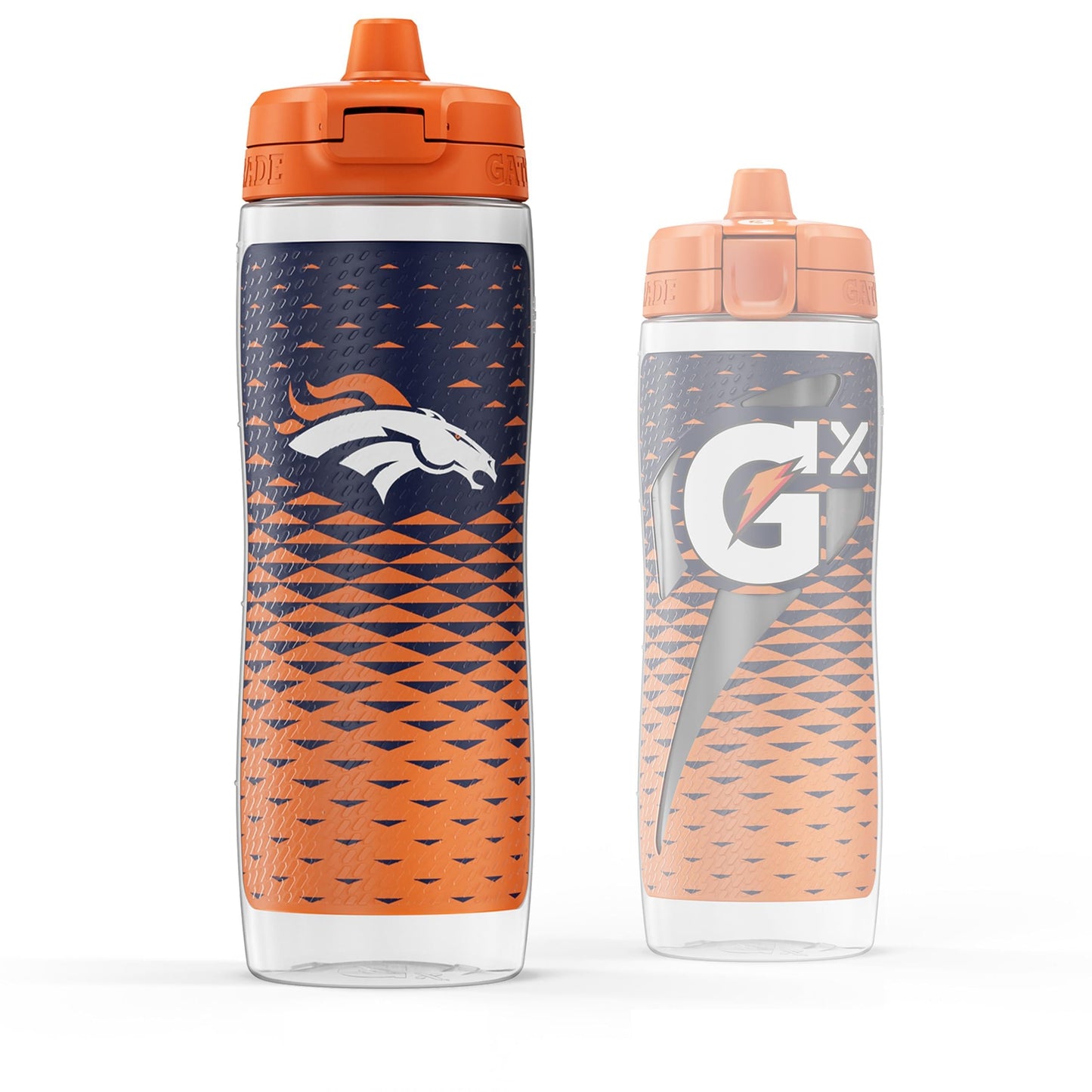Gatorade Gx NFL Non-Slip Squeeze Bottles, 30 fl oz, Gx Hydration System