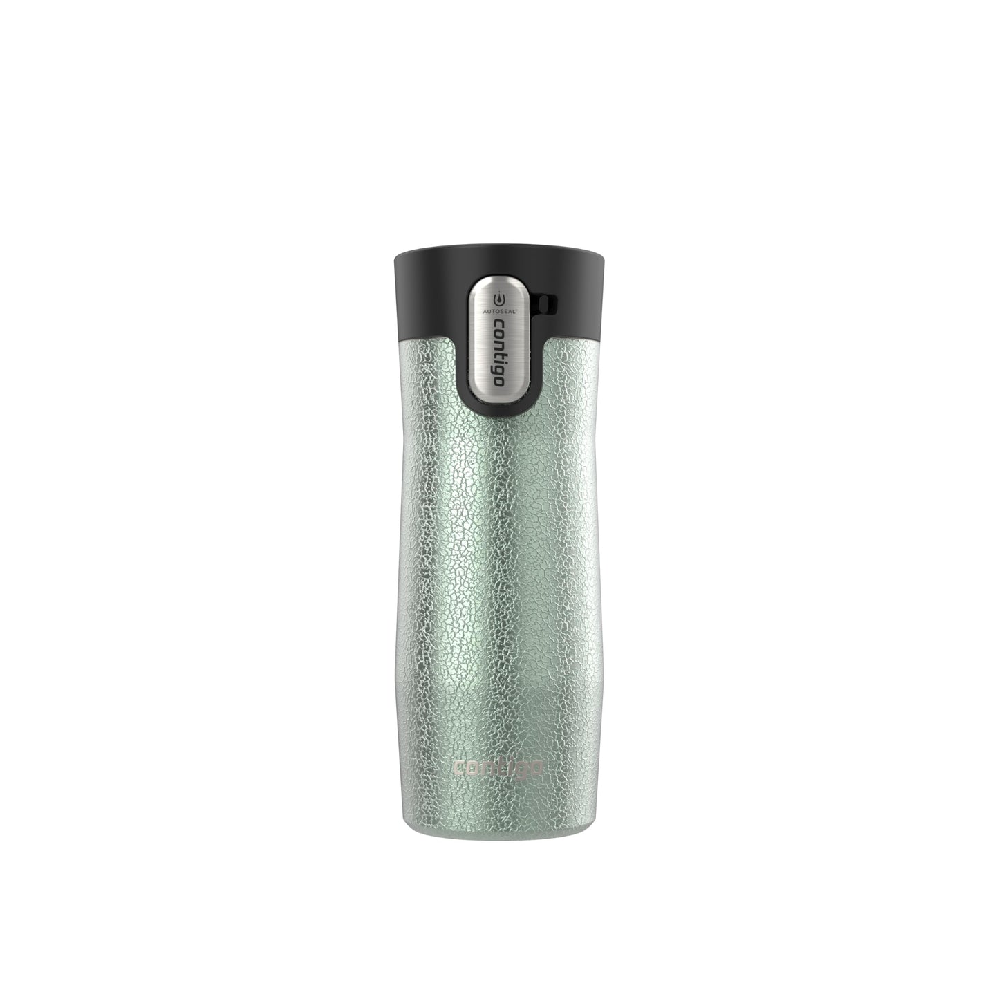 Contigo West Loop Stainless Steel Travel Mug with AUTOSEAL Lid, 16oz., Stainless Steel/Black