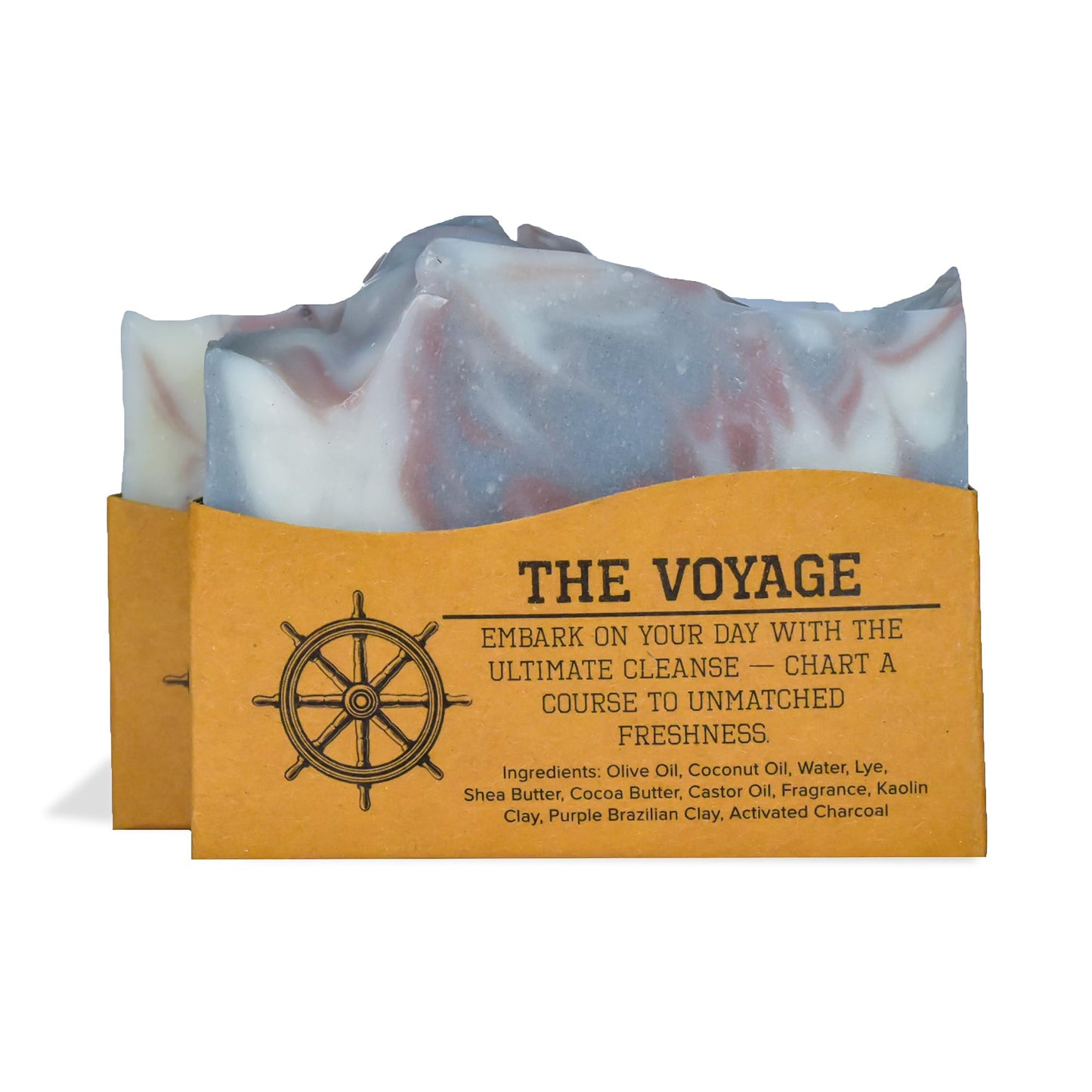 Compass Soap Black Sand Beach| Natural Bar Soap for Men | Soap Bar with Heavy Grit for Exfoliation | Best Mens Bar Soap | Natural, Paraben & Phthalate Free Bath Soap Bars for Men | 5 oz. Pack of 2
