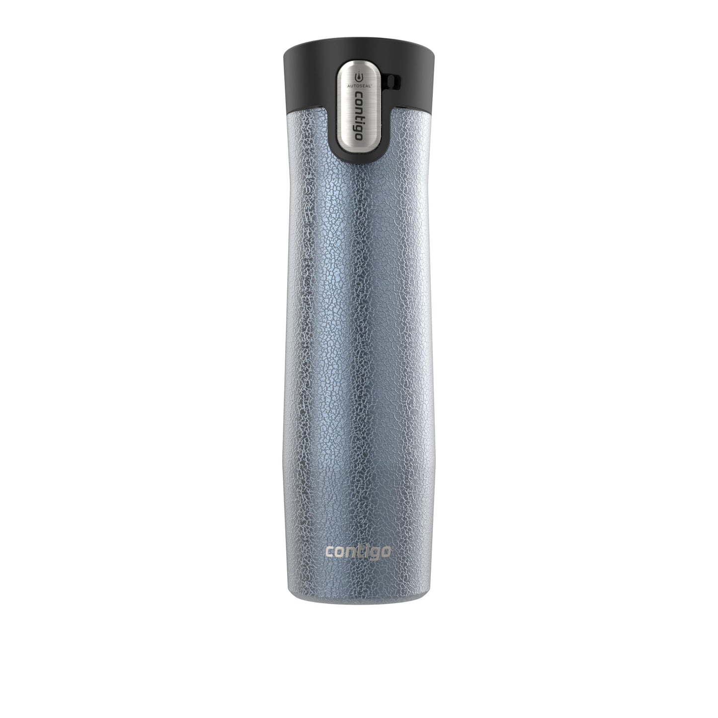Contigo West Loop Stainless Steel Travel Mug with AUTOSEAL Lid, 16oz., Stainless Steel/Black