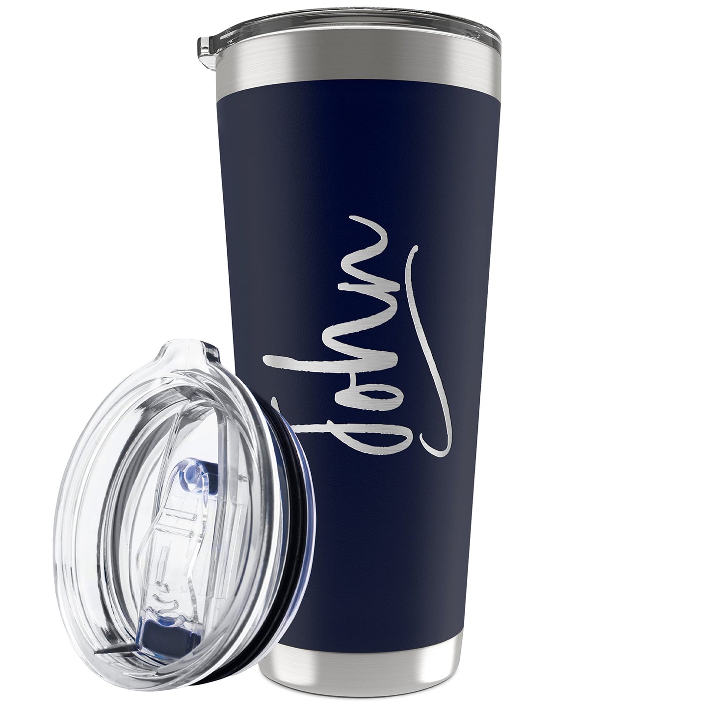 Be Burgundy Personalized Tumbler with Engraved Name - 12 Designs, 20 Oz Coffee Tumbler with Slider Lid, Teal, Double Wall Insulated Tumbler- Gift for Women, Mom, Personalized Gifts for Women