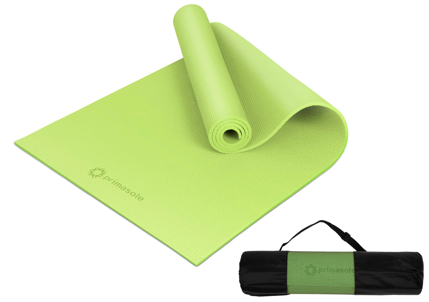 Yoga Mat with Carry Strap for Yoga Pilates Fitness and Floor Workout at Home and Gym Non-slip 9 colors