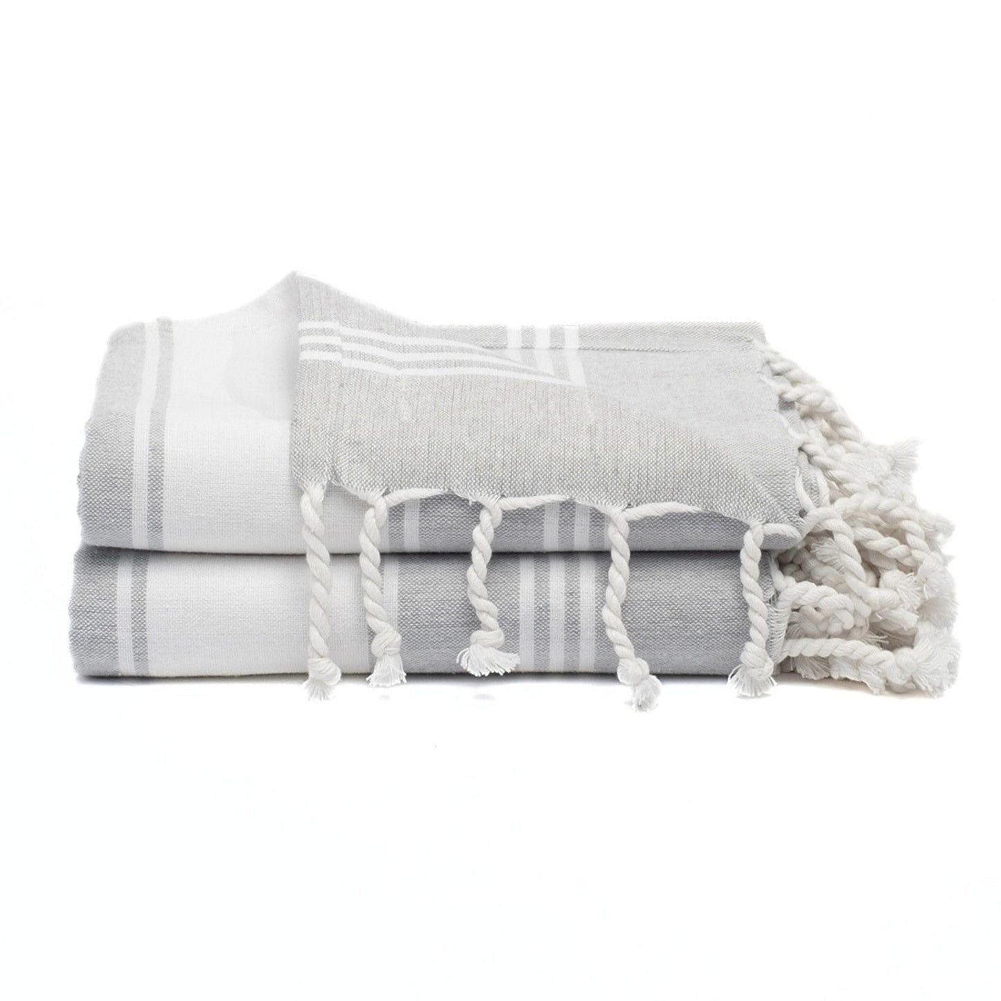 Cotton Turkish Beach Towel Towels Oversized 36"x72" Pool Absorbent Extra Large Quick Dry Sand Travel Towel (Beige, 4 Pack)