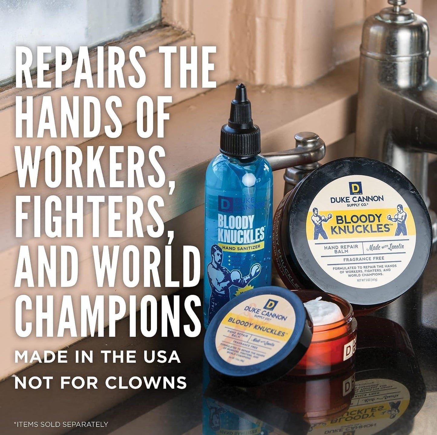 Duke Cannon Supply Co. Bloody Knuckles Hand Repair Balm oz (5 oz (Pack of 3))