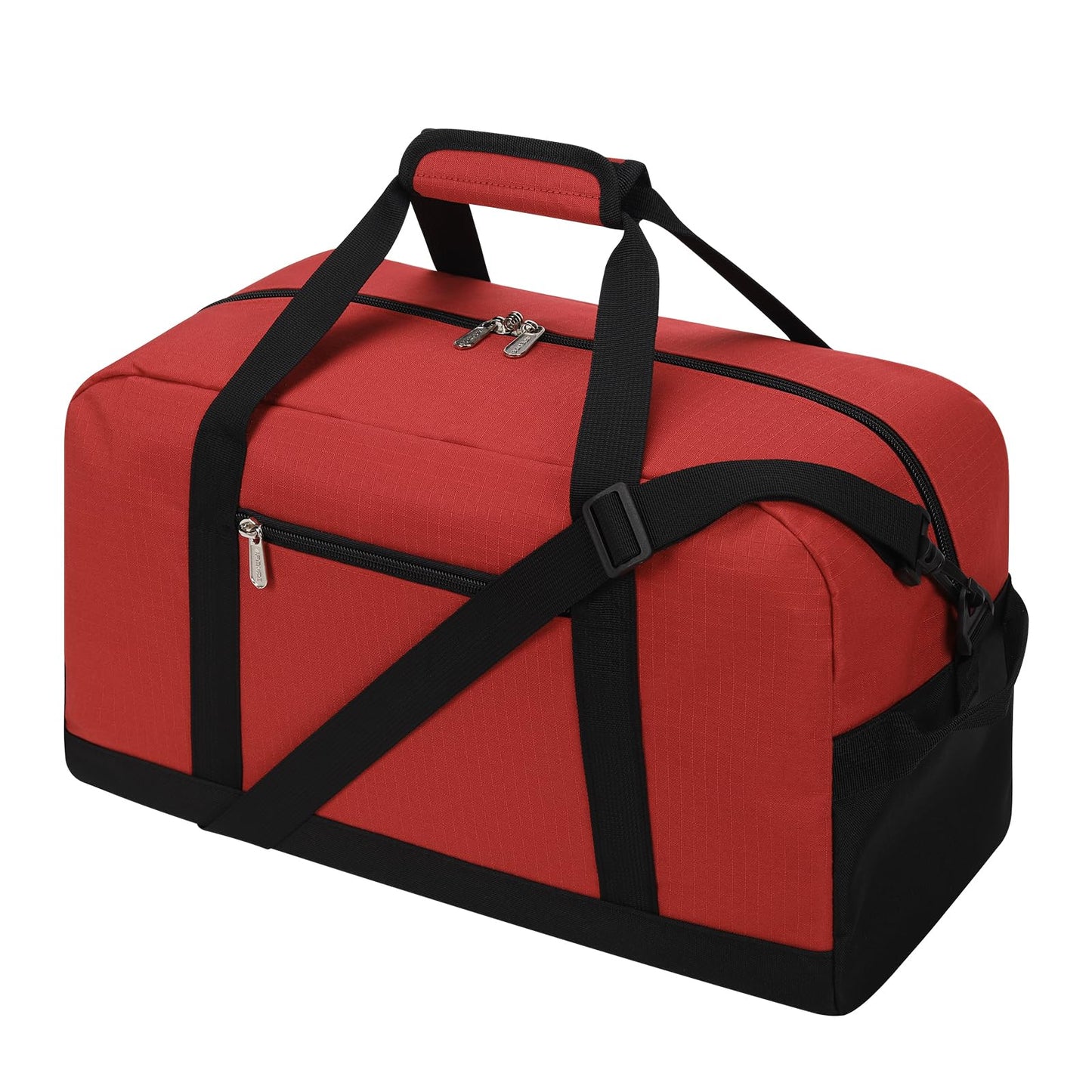 Small Gym Bag Carry On Bag - 12 in Mini Duffle Bag Lightweight for Overnight Travel(Black)