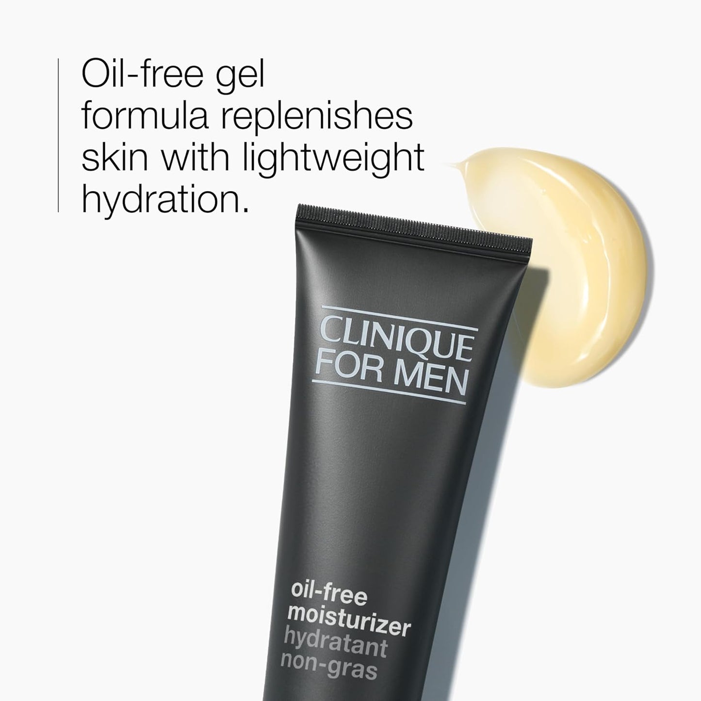 Clinique For Men Oil-Free Hydrating Face Moisturizer For Oily Skin Types, 3.4 Fl Oz