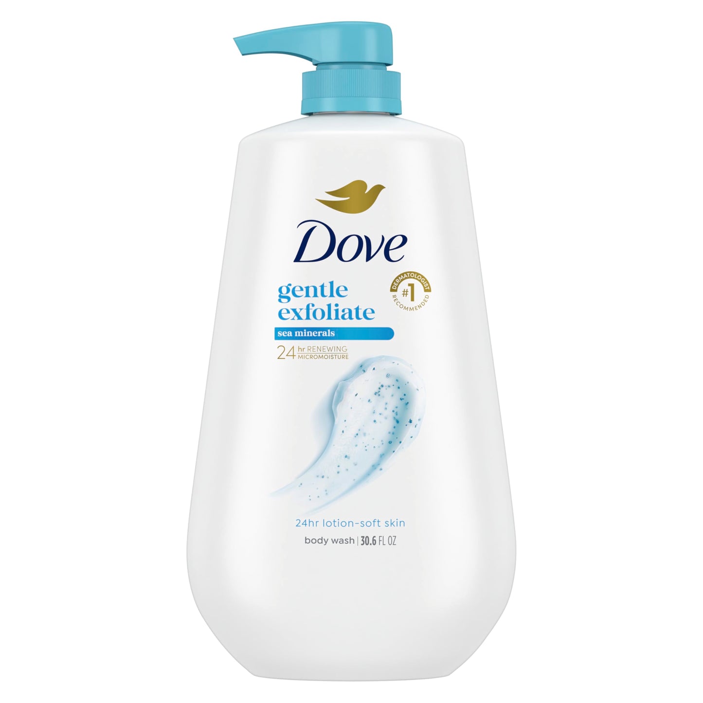 Dove Body Wash with Pump Antibacterial For All Skin Types Protects from Dryness 30.6 oz