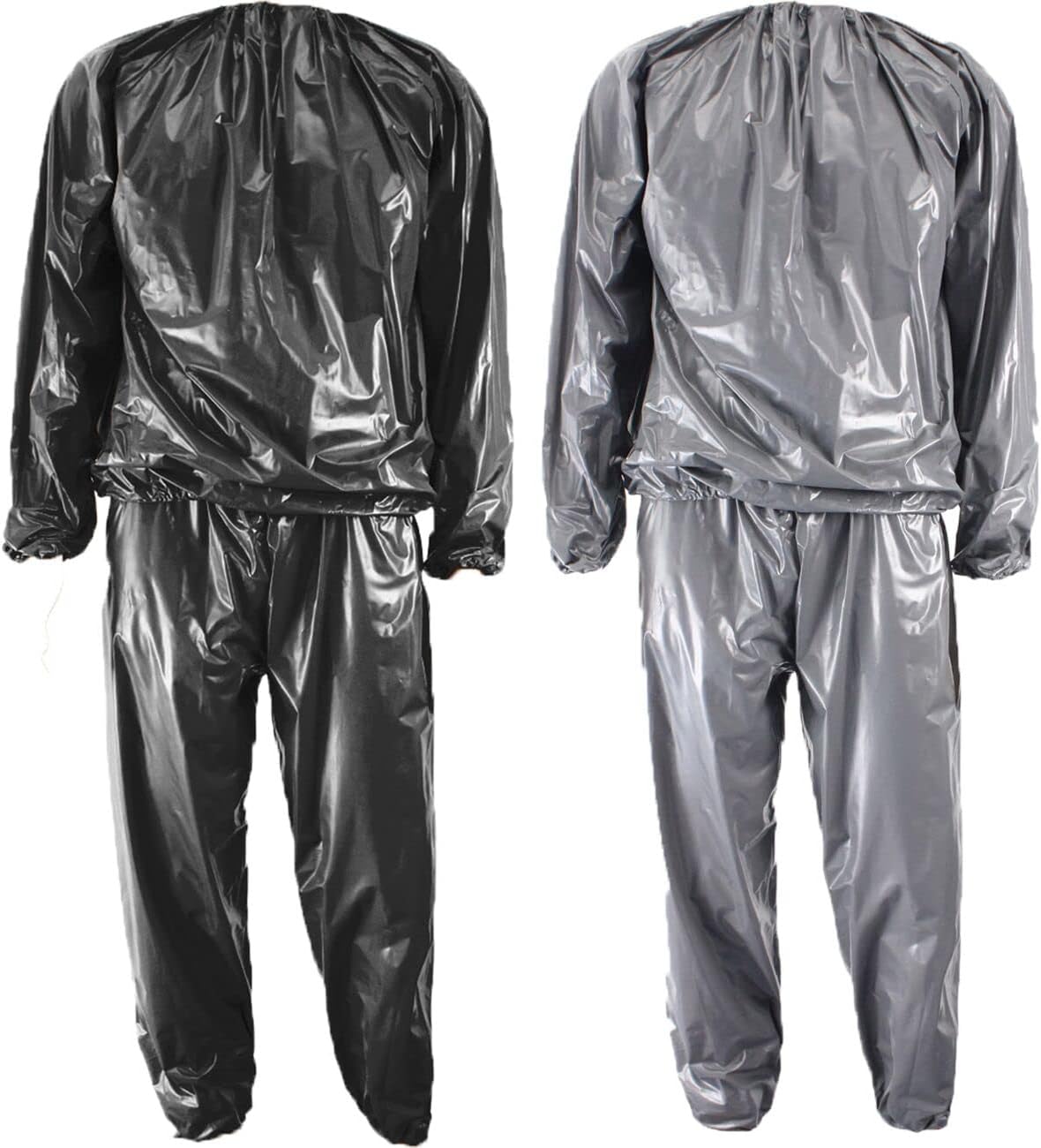 Heavy Duty Sauna Suit Men Women Weight Loss Exercise Slimming Gym Fitness Workout Anti-Rip Sweat Suit
