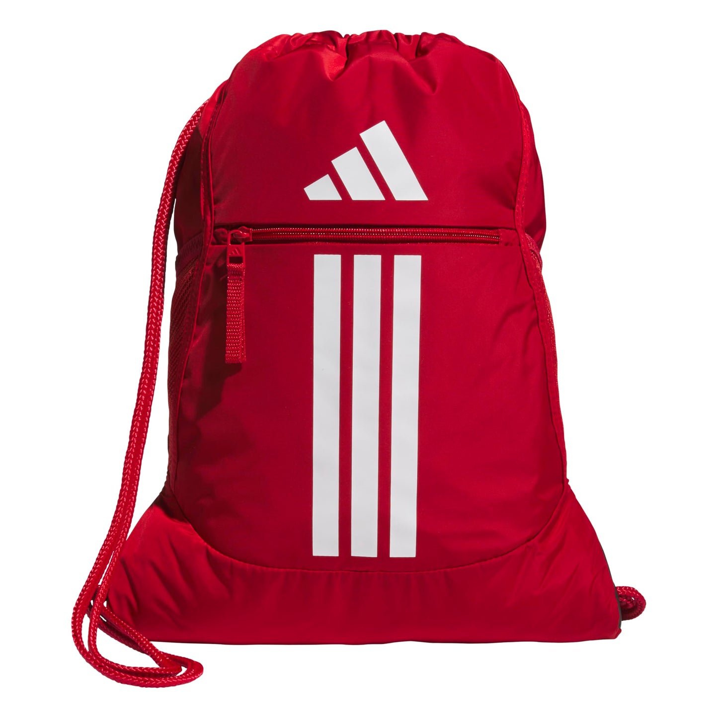adidas Alliance Sackpack, Drawstring Backpack, Lightweight Small Gym Bag for Women and Men, Black, One Size