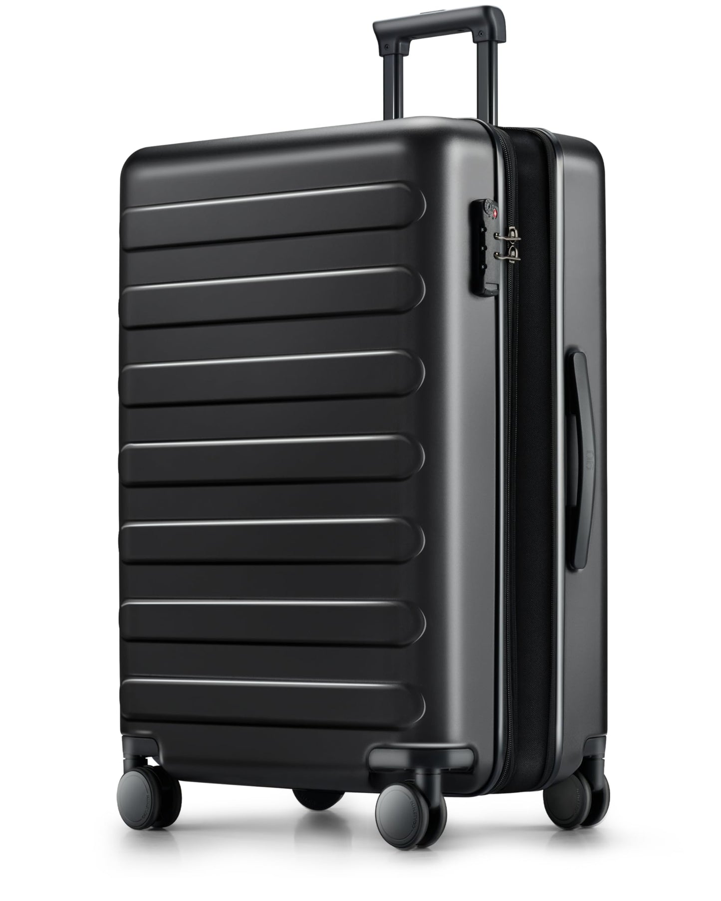 NINETYGO Carry On Luggage 22x14x9 Airline Approved, 20 Inch Luggage with Smooth Spinner Wheels, Lightweight, Hard Shell PC Suitcase Carry-On, Travel Luggage, TSA Approved (Pink, Rhine Basic)