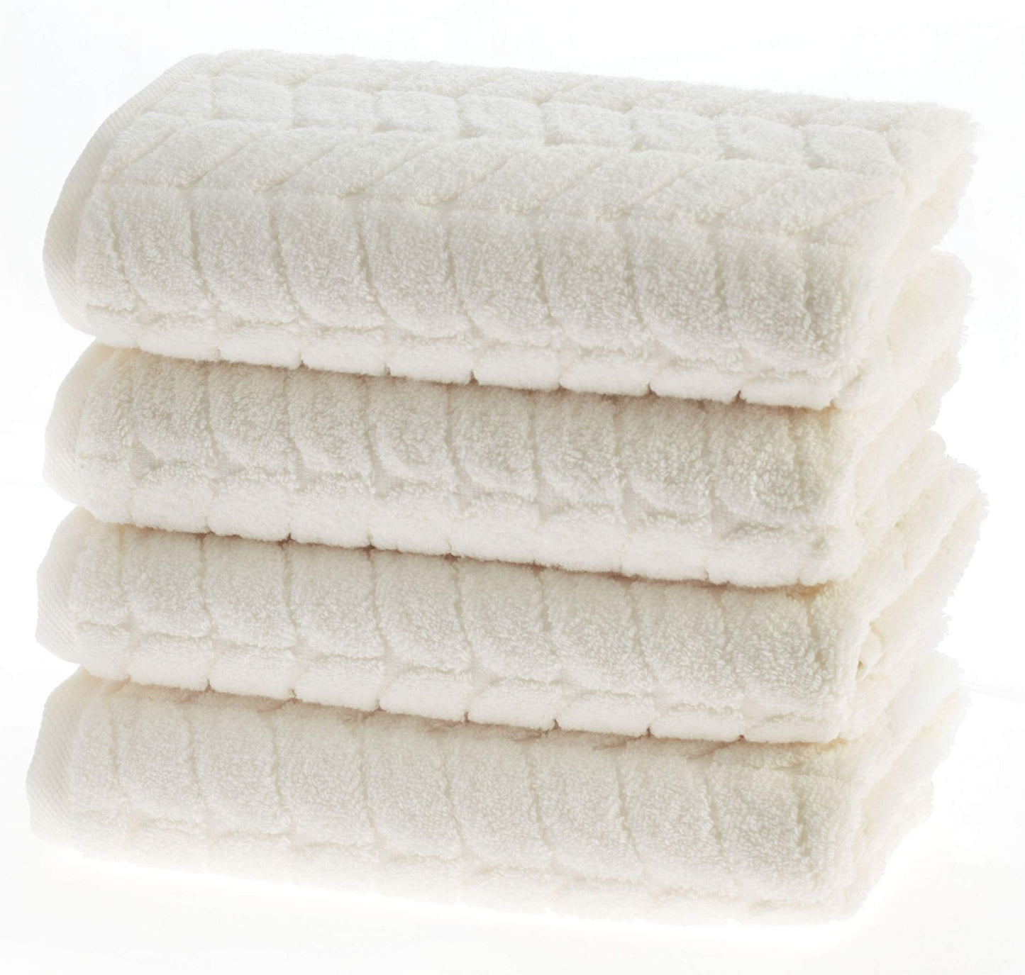 BAGNO MILANO Turkish Cotton Ultra-Soft Plush Absorbent Quick Dry Bathroom Towel Set, Made in Turkey (Petrol Blue, 6 pcs Towel Set)