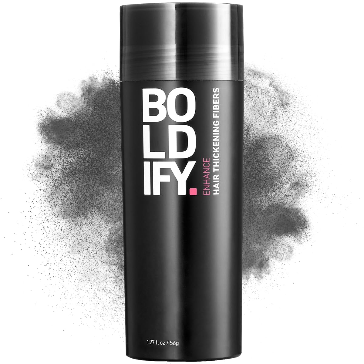 BOLDIFY Hair Fibers (12g) - Fill In Thinning and Fine Hair for an Instantly Fuller, Thicker Look - 14 Shades for Women & Men - Dark Brown
