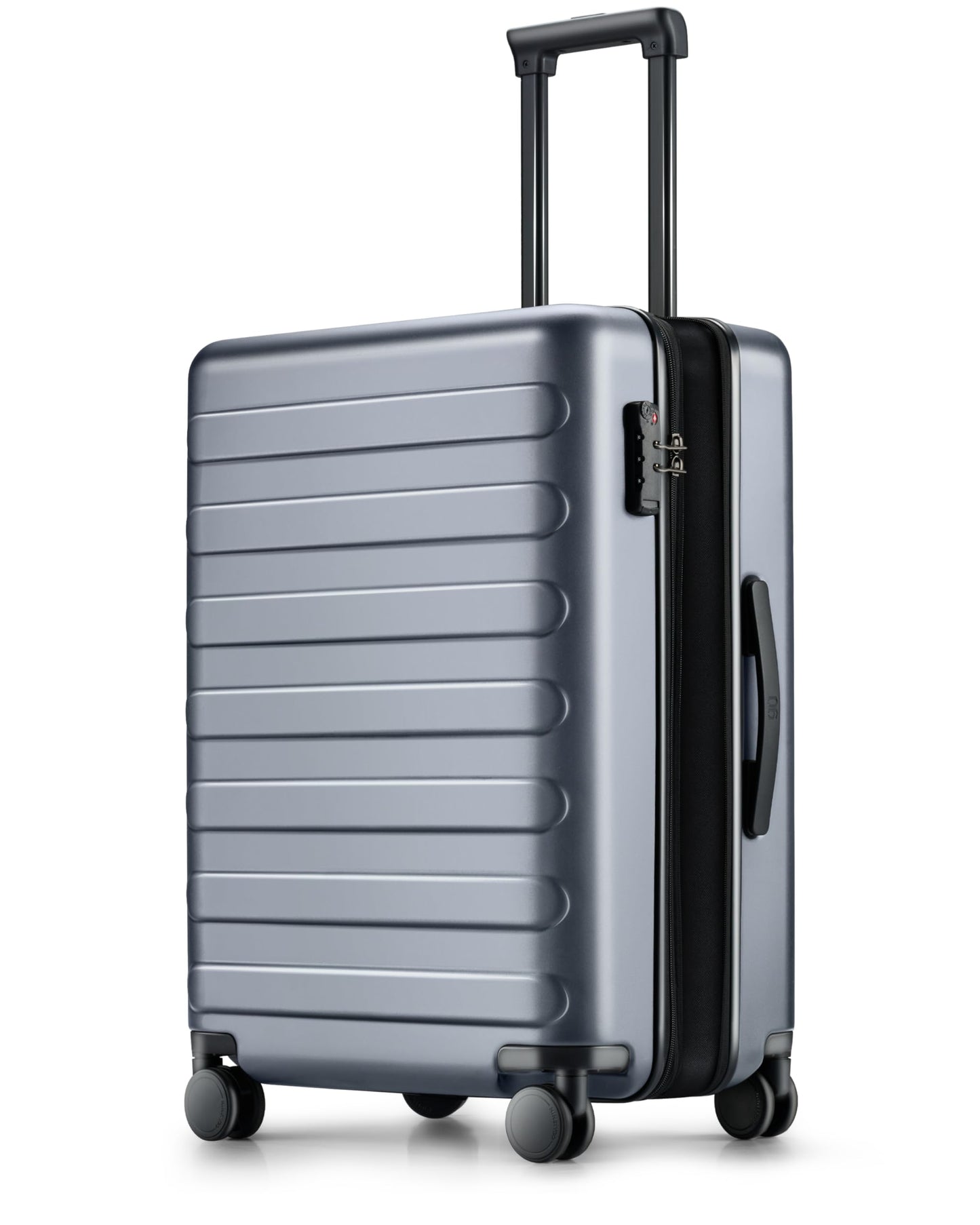 NINETYGO Carry On Luggage 22x14x9 Airline Approved, 20 Inch Luggage with Smooth Spinner Wheels, Lightweight, Hard Shell PC Suitcase Carry-On, Travel Luggage, TSA Approved (Pink, Rhine Basic)