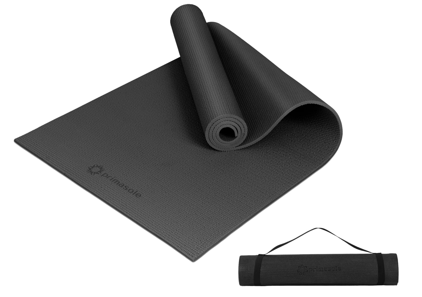 Yoga Mat with Carry Strap for Yoga Pilates Fitness and Floor Workout at Home and Gym Non-slip 9 colors