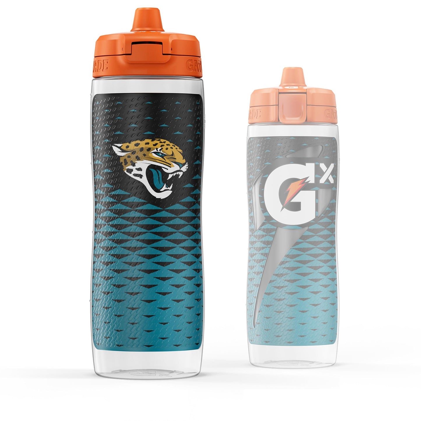 Gatorade Gx NFL Non-Slip Squeeze Bottles, 30 fl oz, Gx Hydration System