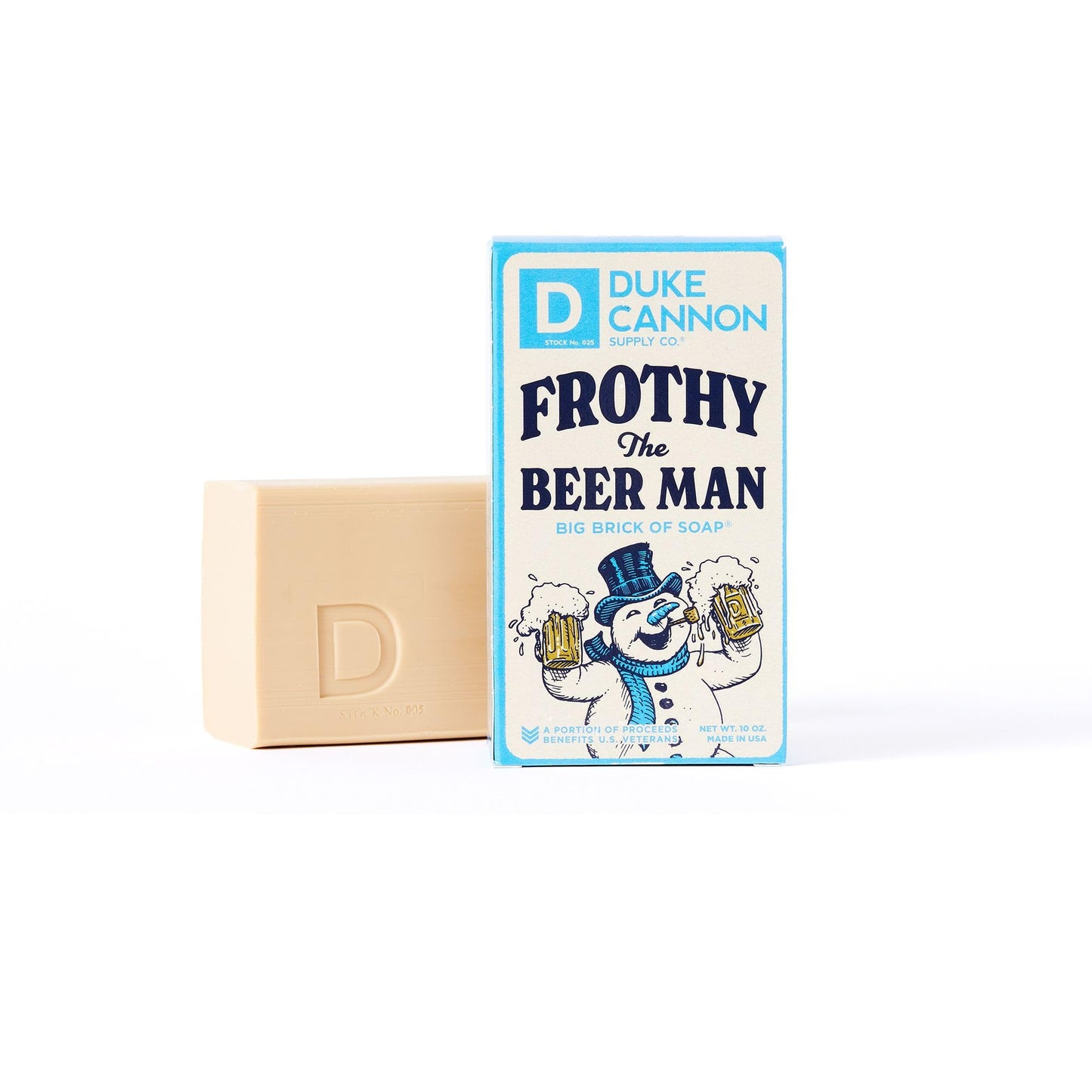 Duke Cannon Supply Co. Big Ass Brick of Soap Bar for Men Special Holiday Edition Big American Bourbon Made w/ Buffalo Trace (Charred Oak Barrel Scent) Multi-Pack - Superior Grade, 10 oz (3 Pack)